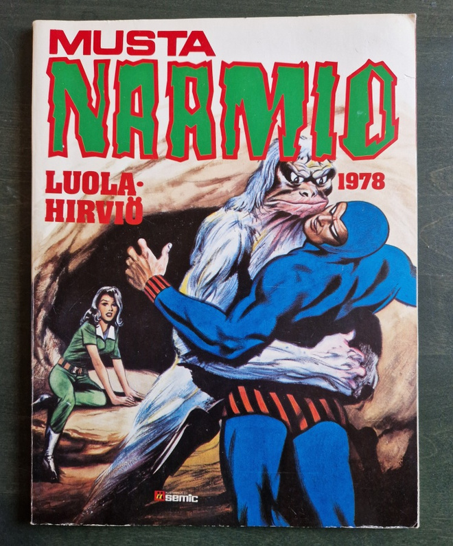 Musta Naamio sarjakuva albumi 1977