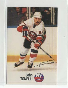John Tonelli NY. Islanders 88-89 Esso Sticker