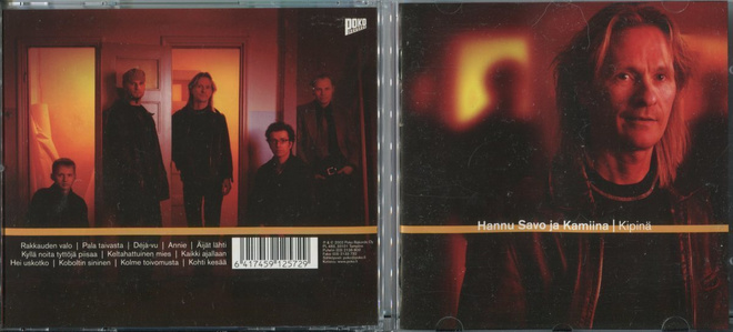 HANNU SAVO JA KAMIINA . CD-LEVY . KIPINÄ