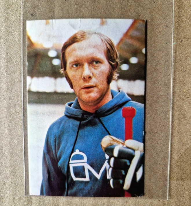 HELLAS MM JÄÄKIEKKO JENKKI 1972.GUSTAV HANIG 53