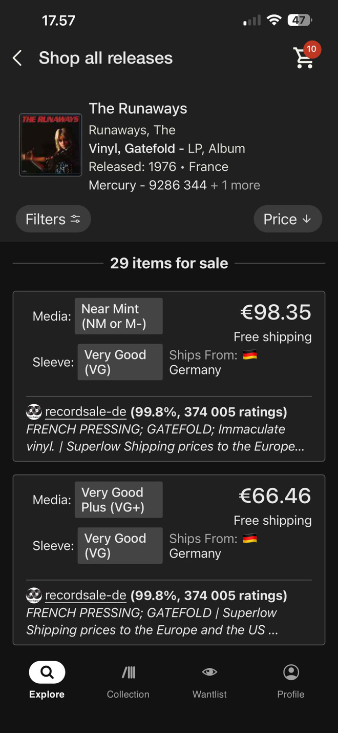 Item image