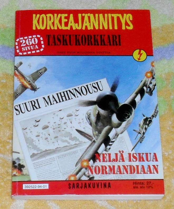 Korkeajännitys Taskukorkkari 1 / 1994, ensimmäinen numero