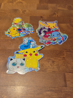 Pokemon kuvat, 3kpl (#3305)
