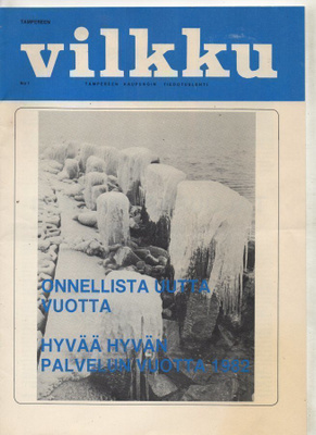 Vilkku n:o 1 1982 Tampereen kaupungin tiedotuslehti