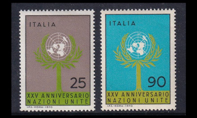 Italia 1319-20 ** YK 25v (1970)