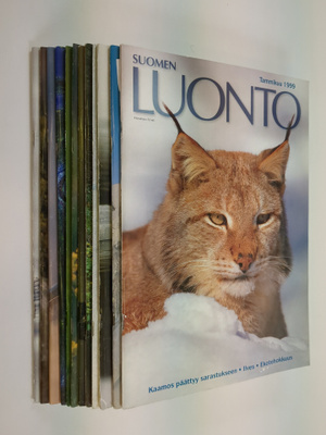 Suomen luonto vuosikerta 1999 (12 numeroa)