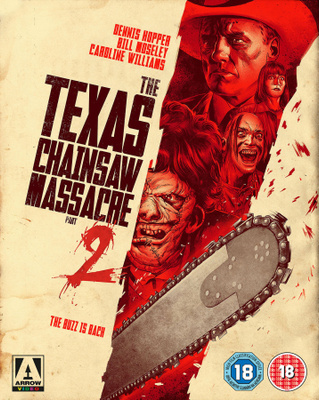THE TEXAS CHAINSAW MASSACRE 2 (1986) LE 3-Disc Arrow Video B