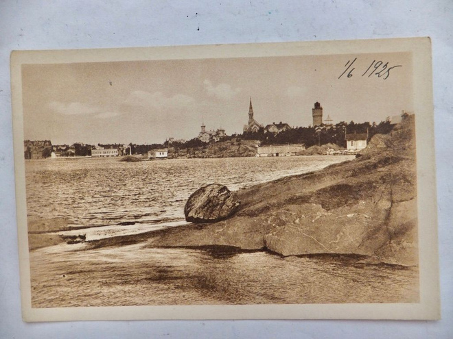 VANHA Postikortti Hanko 1925