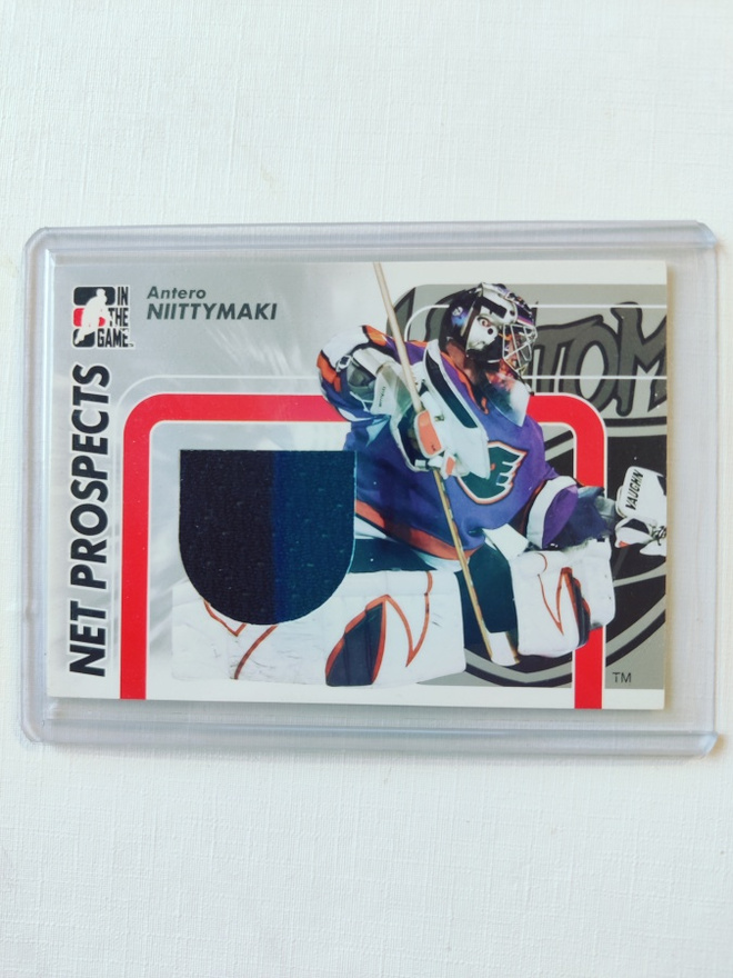 Antero Niittymäki 05-06 ITG Net Prospects Silver Jersey /80