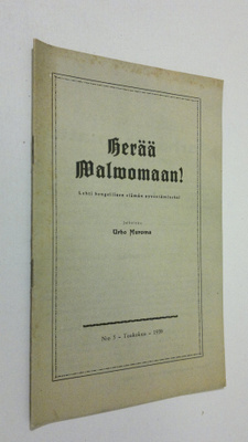 Herää valvomaan! N:o 5 1939