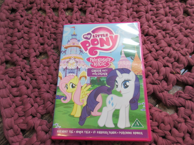 My Little Pony dvd. Vihreä väri ei soivi sinulle. Suomipuhe.