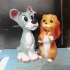 HIENOT 60-LUVUN DISNEY KAUNOTAR & KULKURI FIGUURIT 18-21 cm - pikkukuva 1