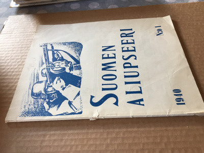 SUOMEN ALIUPSEERI LEHTI 1/1940 HYVÄ