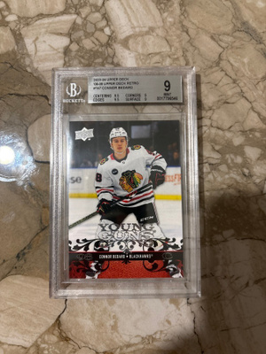 2023-24 Upper Deck 08-09 Upper Deck Retro T47 Bedard (BGS 9)