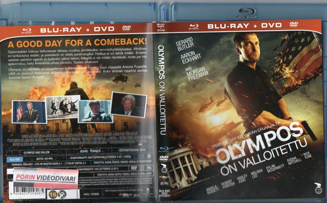 olympos on valloitettu	(40 830)	k	-FI-	BLUR+DVD	suomik.	(2)