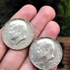 Half Dollar hopearahoja v. 1965 - pikkukuva 2