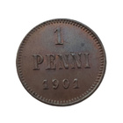 1 penni 1901 - hyväkuntoinen! - pikkukuva 1