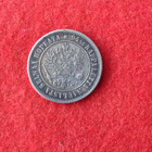 1. MARKKAA 1890. HOPEAA. SUOMI - pikkukuva 2