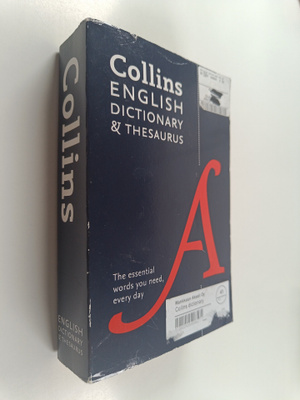 J. M. Sinclair : Collins English dictionary and thesaurus