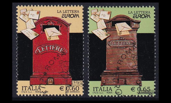 Italia 3240-1 o Europa kirje (2008)