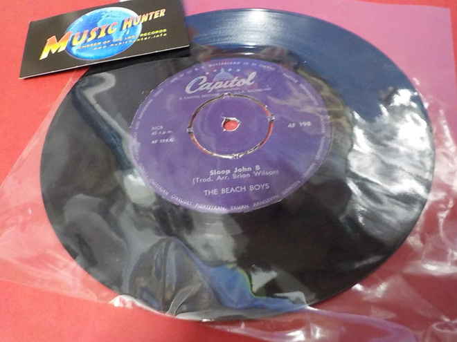 THE BEACH BOYS - SLOOP JOHN B VG+ 7'' SINGLE