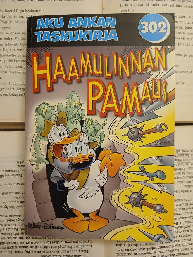Aku Ankan taskukirja 302: Haamulinnan pamaus (pokkari)