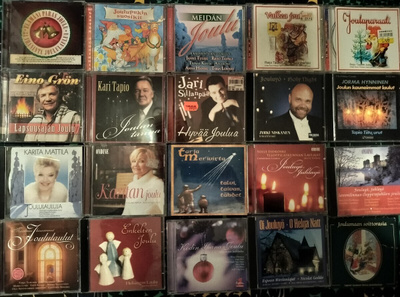 PAKETTI  JOULU CD-LEVYJÄ 64 KPL HYVÄKUNTOISIA