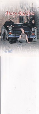 Mary Rockins,  fanikortti , nimmarit     b587