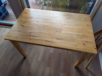 Ikea BJÖRKUDDEN ruokapöytä (massiivikoivu)
