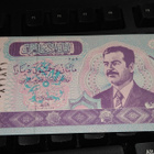 Iraq Irak 25 Dinars Saddam Hussein 2002 P88 UNC - pikkukuva 1