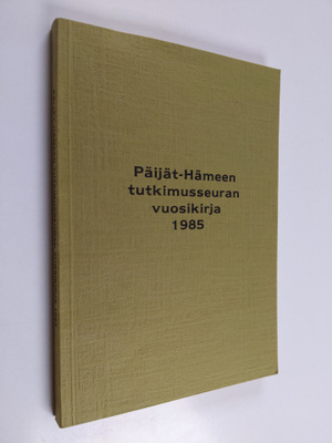 Heikki (toim.) Mantere : Päijät-Hämeen tutkimusseuran vuo...