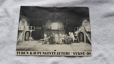 Turun kaupunginteatteri syksy 1980 esite