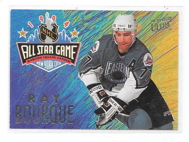 1994-95 Ultra All-Stars #1of12 Ray Bourque , Boston Bruins