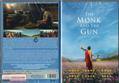 monk and the gun (30 358) UUSI -FI- DVD 2023