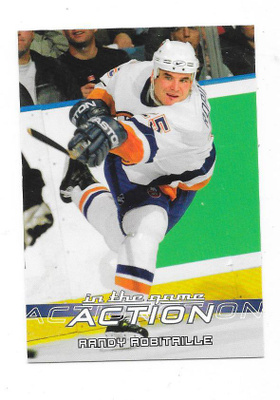 2003-04 ITC Action #398 Randy Robitaille NY Islanders
