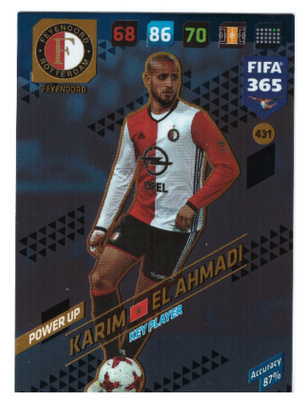 KARIM EL AHMADI Feyenoord, Jalkapallo