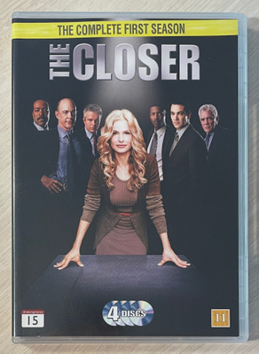 Ratkaisija (The Closer): Kausi 1 (4DVD) Kyra Sedgwick