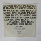 PLASTIC ONO BAND - COLD TURKEY VG+/VG RARE 7" - pikkukuva 2