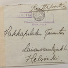 Kuori Kenttäposti Viipurin Vartiopataljoona Esikunta 1939 - pikkukuva 1