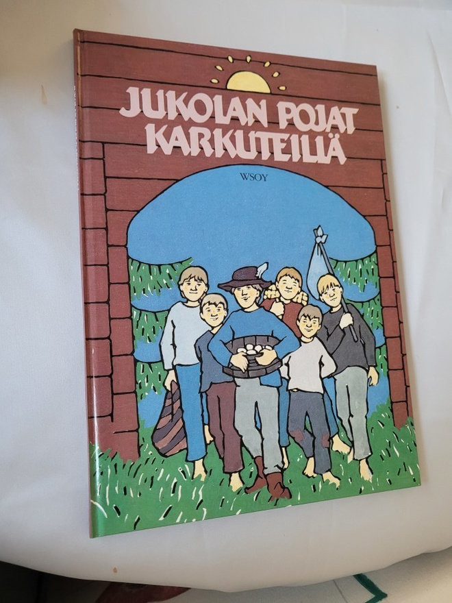 Jukolan pojat karkuteillä : teksti Aleksis Kiven Seitsemästä