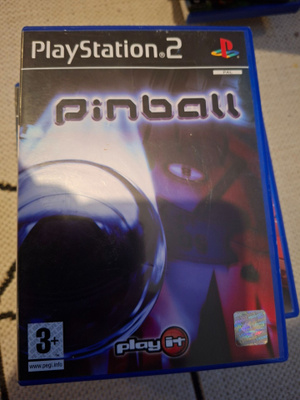 PS2 Play it Pinball + kotelo ja ohjeet