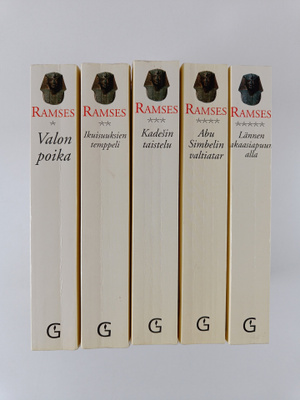 Christian Jacq : Ramses 1-5 : Valon poika ; Ikuisuuksien ...