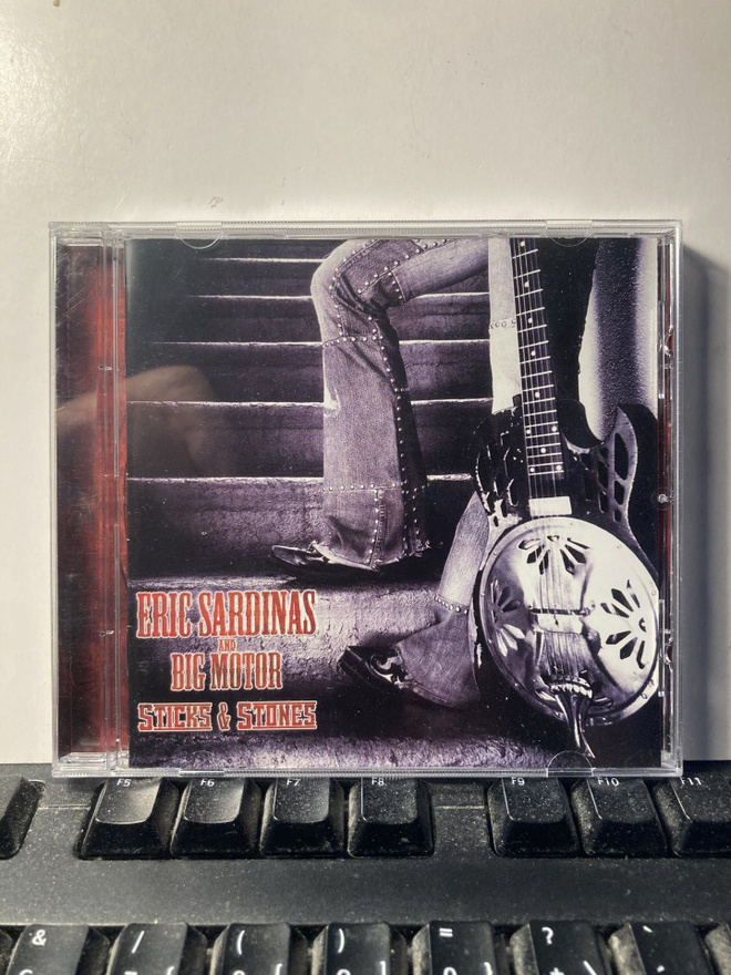 ERIC SARDINAS AND BIG MOTOR: Sticks & Stones, CD