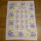 Kalenteripyyhe vuodelta 2003 - pikkukuva 1