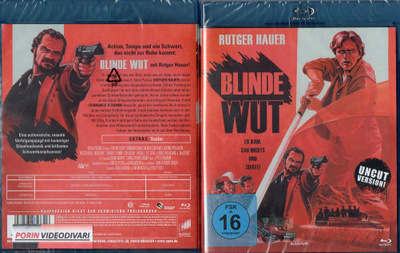 Blind Fury (77 574) UUSI -DE- BLU-RAY rutger hauer 1989 au