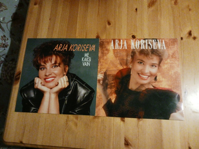 Arja Koriseva lp x 2 1990 & 1991 Huippu Kunnot ! nm