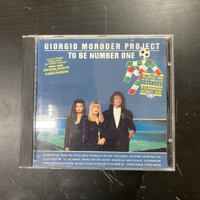 Giorgio Moroder Project - To Be Number One CD
