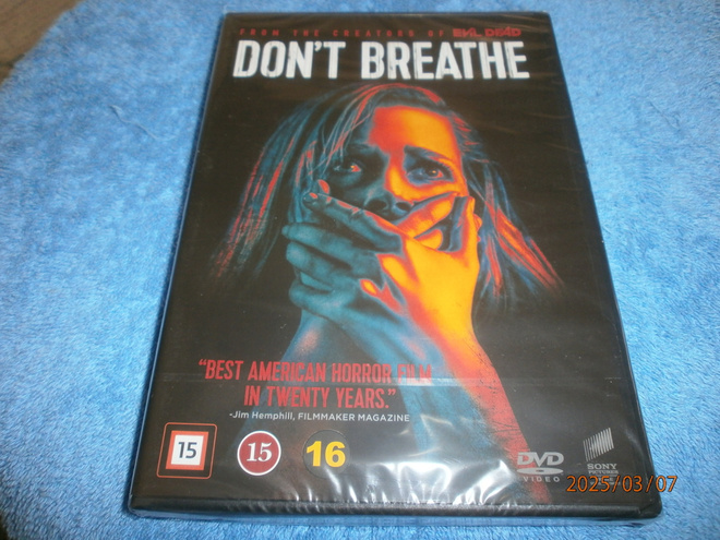 DONT BREATHE    uusi     DVD