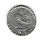 1970 50 PFENNIG KOLIKKO KÄYTETTY SAKSA - pikkukuva 2