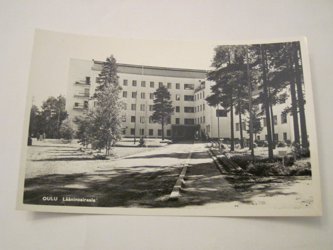 VANHA Postikortti Oulu 1950-l Alkup.Mallikappale